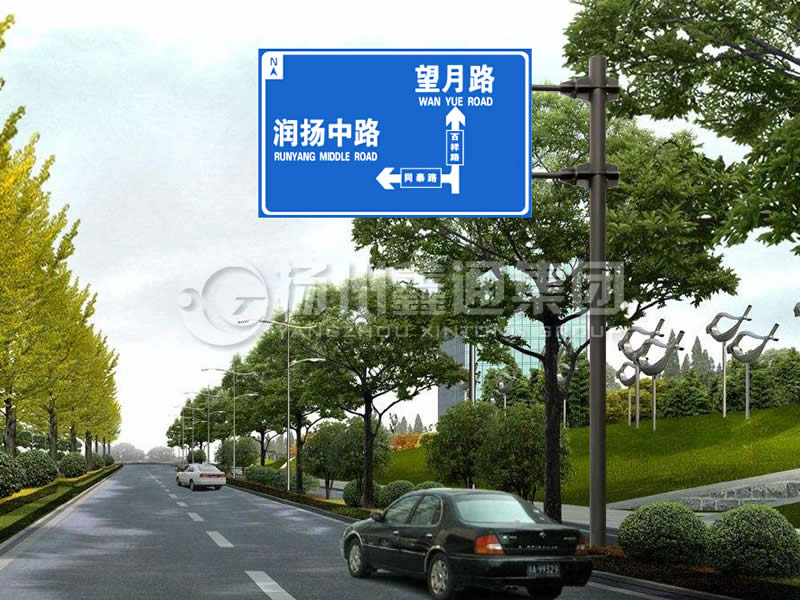 BZG-002，交通標(biāo)志桿，F(xiàn)型交通標(biāo)志桿