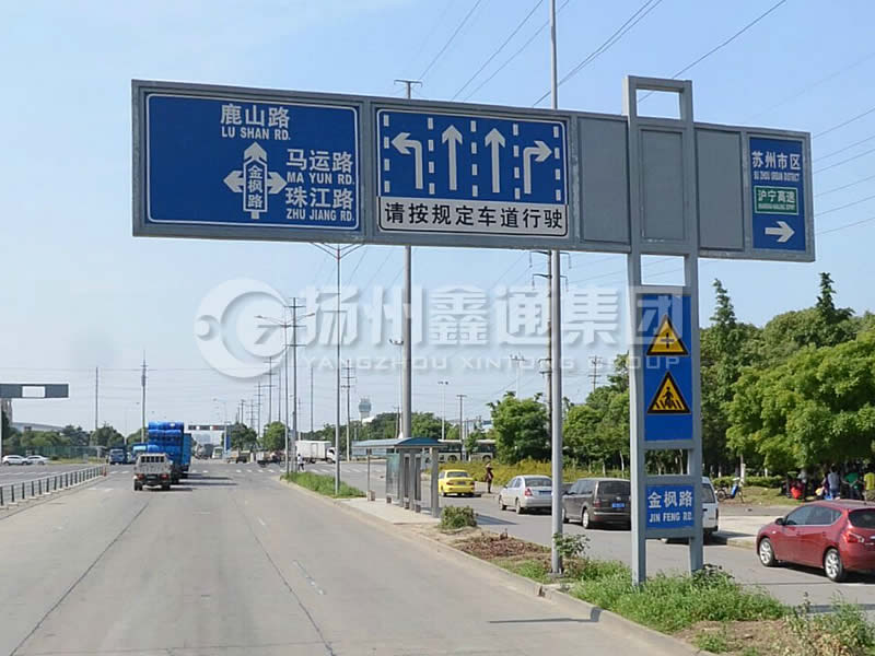BZG-012，交通標(biāo)志桿，框架交通標(biāo)志桿