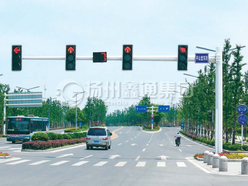 XHDG-003，八棱信號(hào)燈桿，揚(yáng)州信號(hào)燈桿