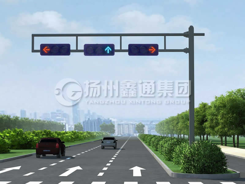 XHDG-040，F(xiàn)型框架信號(hào)燈桿