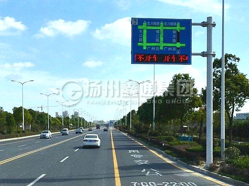 YDP-020，誘導(dǎo)屏桿，流量情報(bào)板立桿